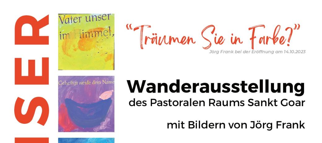 Wanderausstellung Vater unser mit Bildern von Jörg Frank