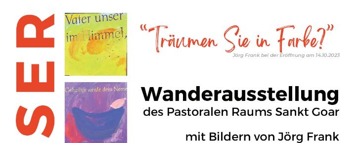 Wanderausstellung Vater unser mit Bildern von Jörg Frank