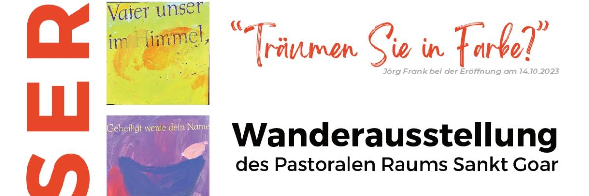 Wanderausstellung Vater unser mit Bildern von Jörg Frank