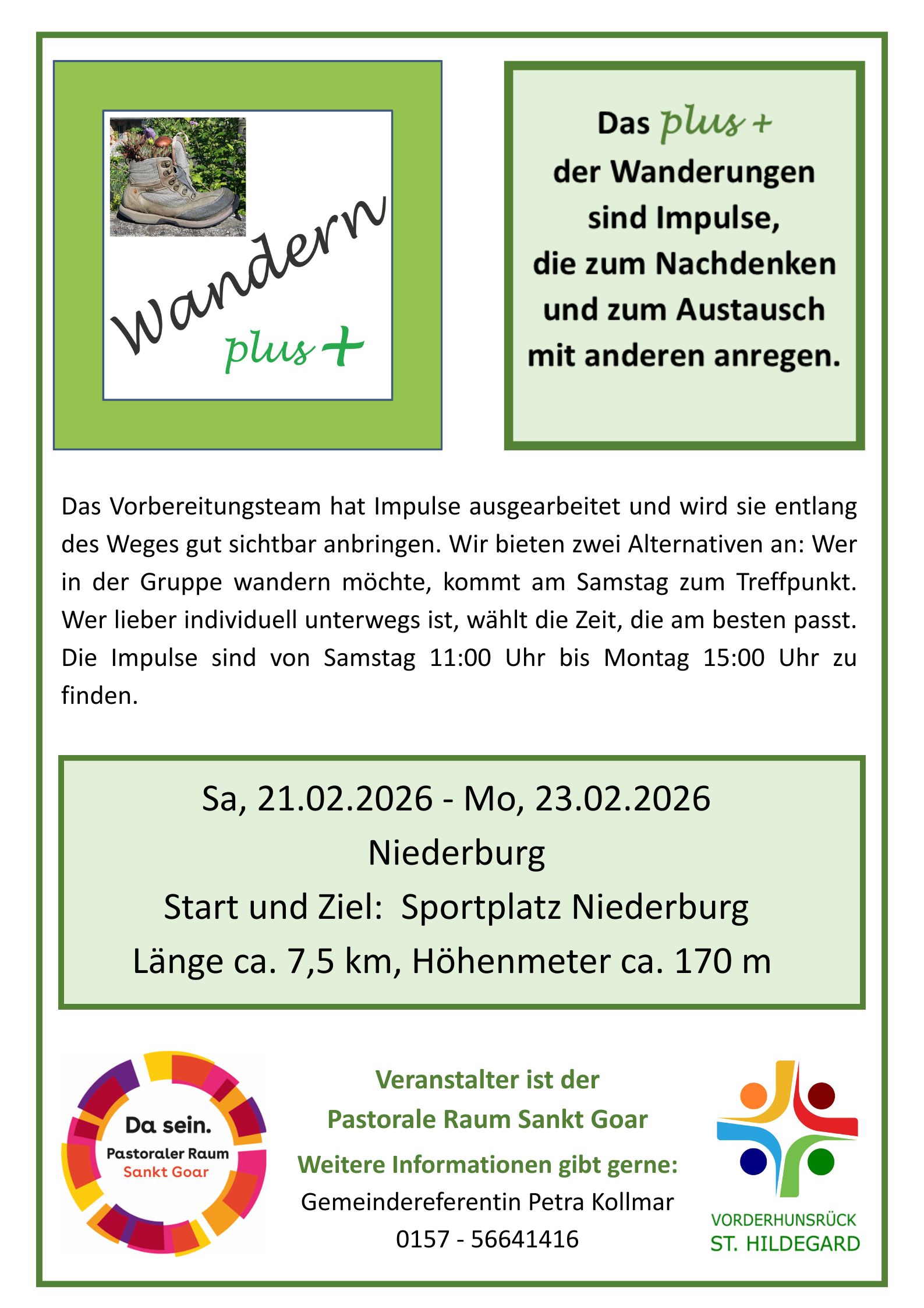 Wandern plus - Niederburg