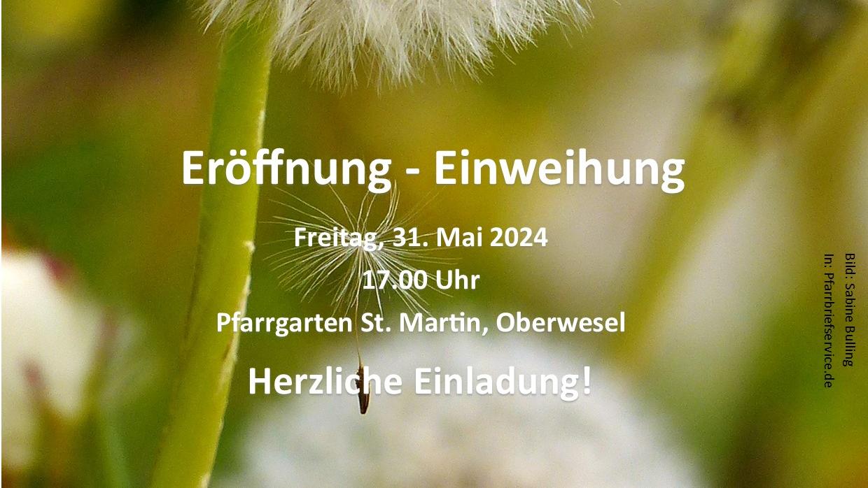Einladung Eröffnung