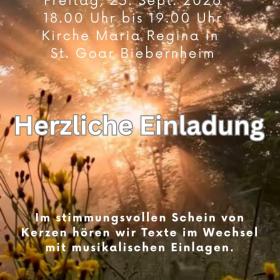 Stunde des Lichts - Canva