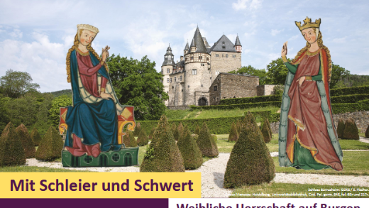 Plakat Vortragsreihe Mit-Schleier-und-Schwert